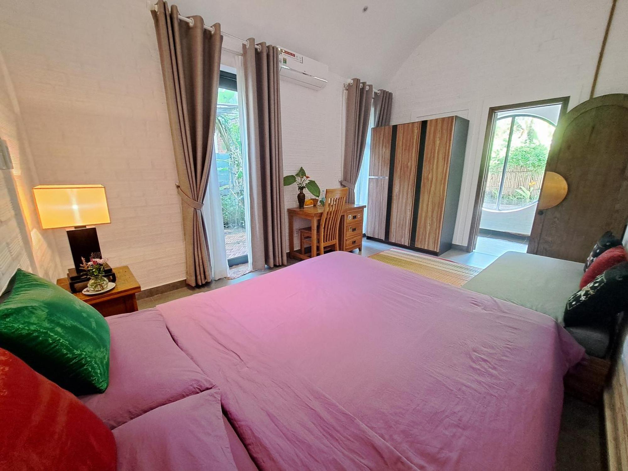 Golden Lotus Spa & Homestay Ap Thien Phuoc المظهر الخارجي الصورة